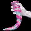 2026 Long Anal Plug Silicone Mixed Colors Dildo Butt Plug Masturbator Anus Deep Stimulation Adult Toys Sex Shop Sex Toys Anal Dilator with Suction Cup
