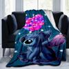 1pc Stitch Printing Blanket - Soft, All-Season Throw for Office Blanket,  | Personalized Gift with Adorable Cartoon Design