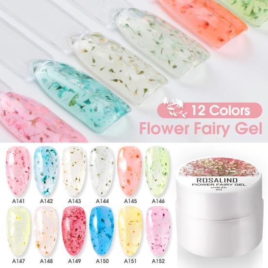 

Модный гель с сушеными цветами, изысканный мини-быстросохнущий