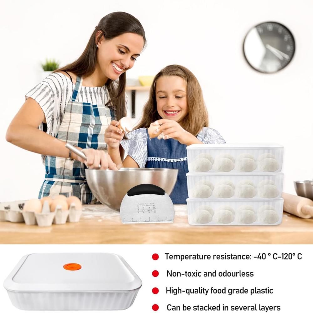 Nerezový kráječ na těsto, nerezová škrabka na těsto, multifunkční kráječ na těsto, pekařská pomůcka pro měření a c