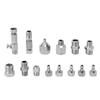 14PCS Airbrush Adapters Stainless Steel Airbrush Quick Release Fitting Connectors for Air Compressor