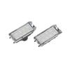 12V LED Car License Number Plate Light Lamp No Error For Jeep Grand Cherokee Compass Patriot Dodge Viper 2014-2017 Fiat 500