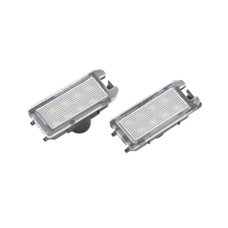 12V LED Car License Number Plate Light Lamp No Error For Jeep Grand Cherokee Compass Patriot Dodge Viper 2014-2017 Fiat 500