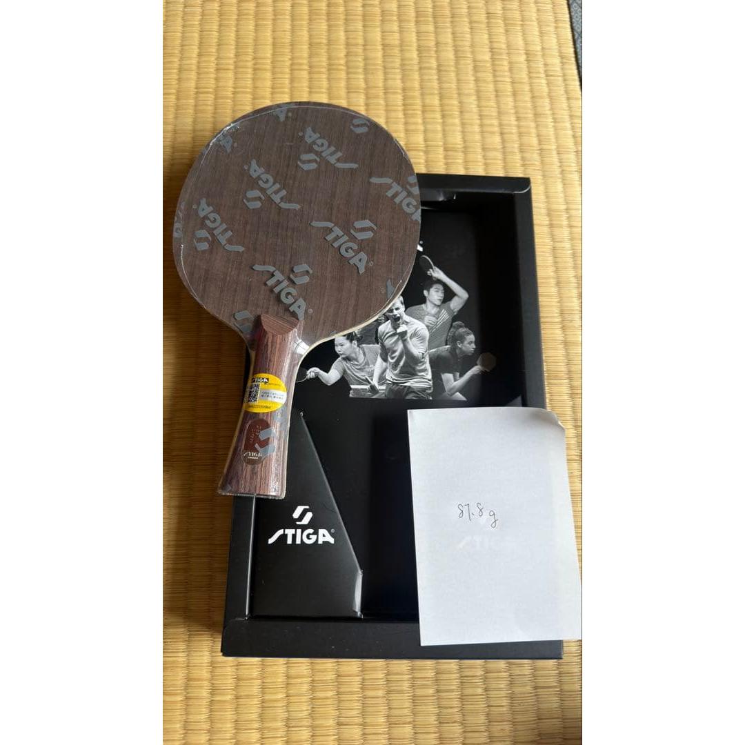 Used STIGA table tennis racket shake hand 87.8g