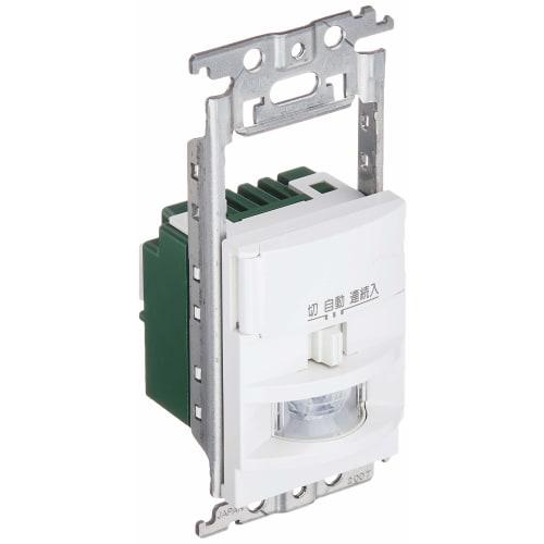 Panasonic Automatic Switch with Heat Sensor, Wall Mount, Cosmo Series, Wide 21, Compatible with 2-wire and 3-way Wiring, LED Only (Brightness Sensor,