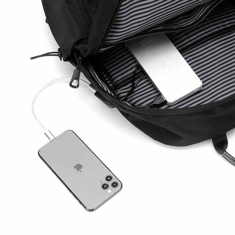 Computer Backpack Travel Business Large Capacity Outdoor Leisure Multifunctional USB Charging Backpack Men