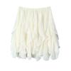 Fall and Winter New Women's Clothing Fashion Style French Casual Easiest for Match Lace Trim Mid Length Long Length Mini A- line Skirt