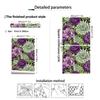 Purple Peony Floral Wallpaper Peel and Stick Removable Boho Contact Paper Home Decoration Wall Paper for Drawer Cabinet