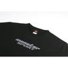 [Monster Sport] Printed T-Shirt, Black [Size L], Short Sleeve, Heavyweight Cotton (5.6oz Jersey) ZWS75KL