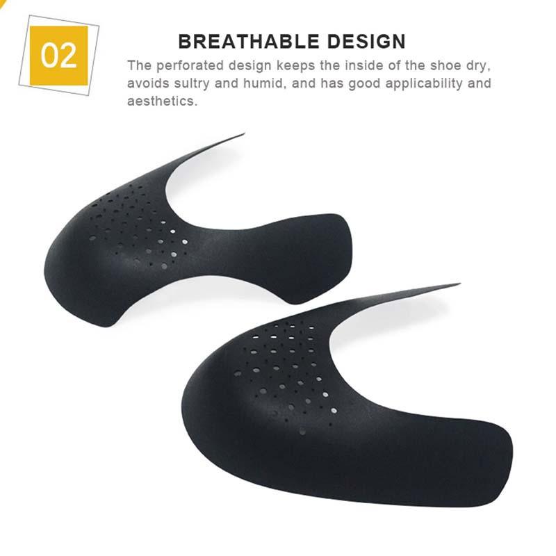 Universal Sneaker Shoe Shields Anti Wrinkle Toe Box Protector  Crease Guards for Sports Basketball Shoes One Pair