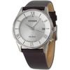 Watch for Solar Genuine Leather Replacement Strap Domestic Model Number AS1060 Eco-Drive Radio-Controlled Men, Powered, Strap, Included,