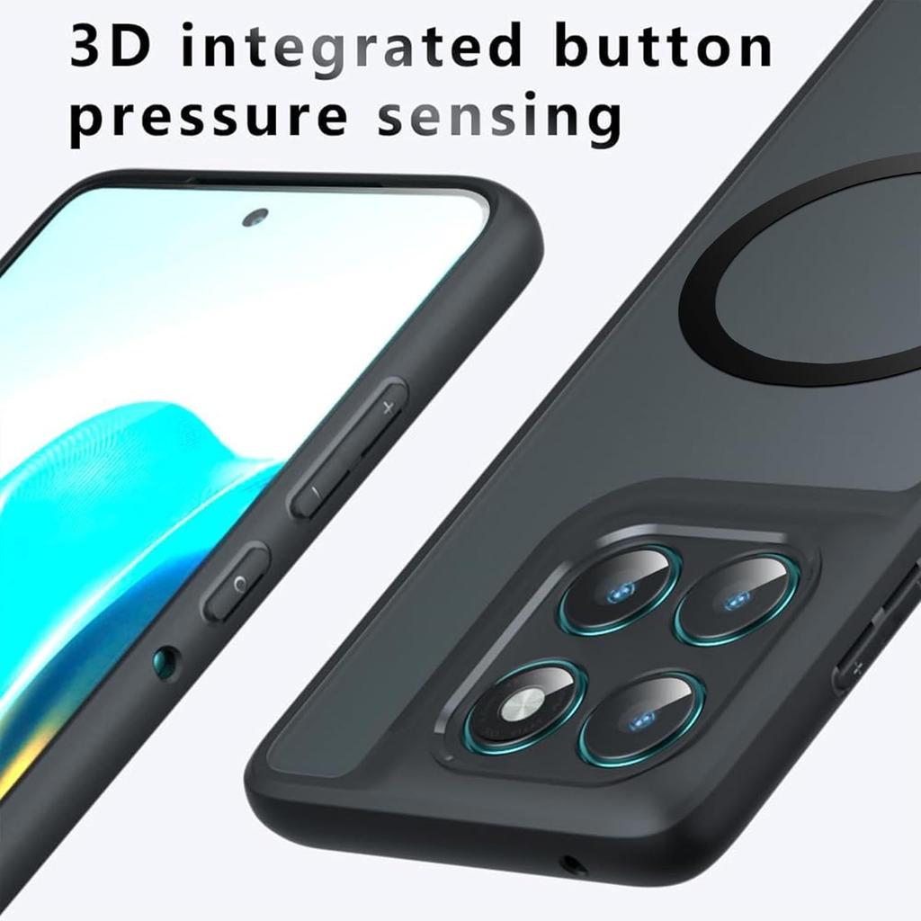 Case for Magsafe Magnetic Wireless Charge Hard PC Matte Cover For Motorola MOTO G67 G57 Power Edge 70 G86 G56 G85 60 Pro Fusion