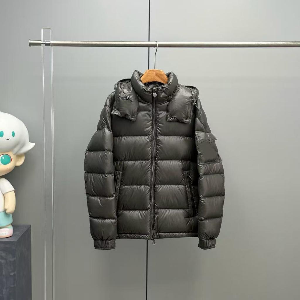Goose Down High Version Glossy Down Jacket Classic Maya Casual Fashion Winter Men and Women Thickened Warm