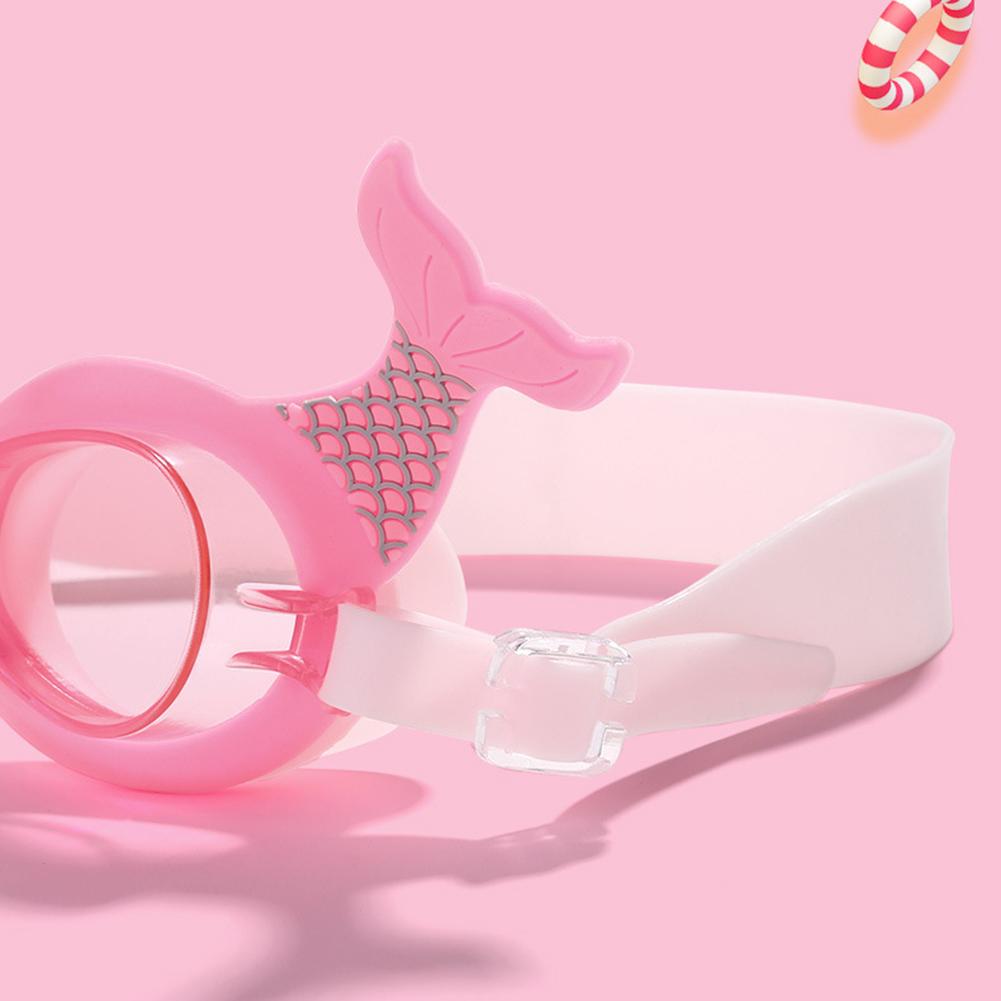 Dziecięce okulary z miękkiego silikonu Anti-fog Szczelne anty-uv Gogle pływackie Clear Vision dla dzieci Chłopcy Dziewczęta