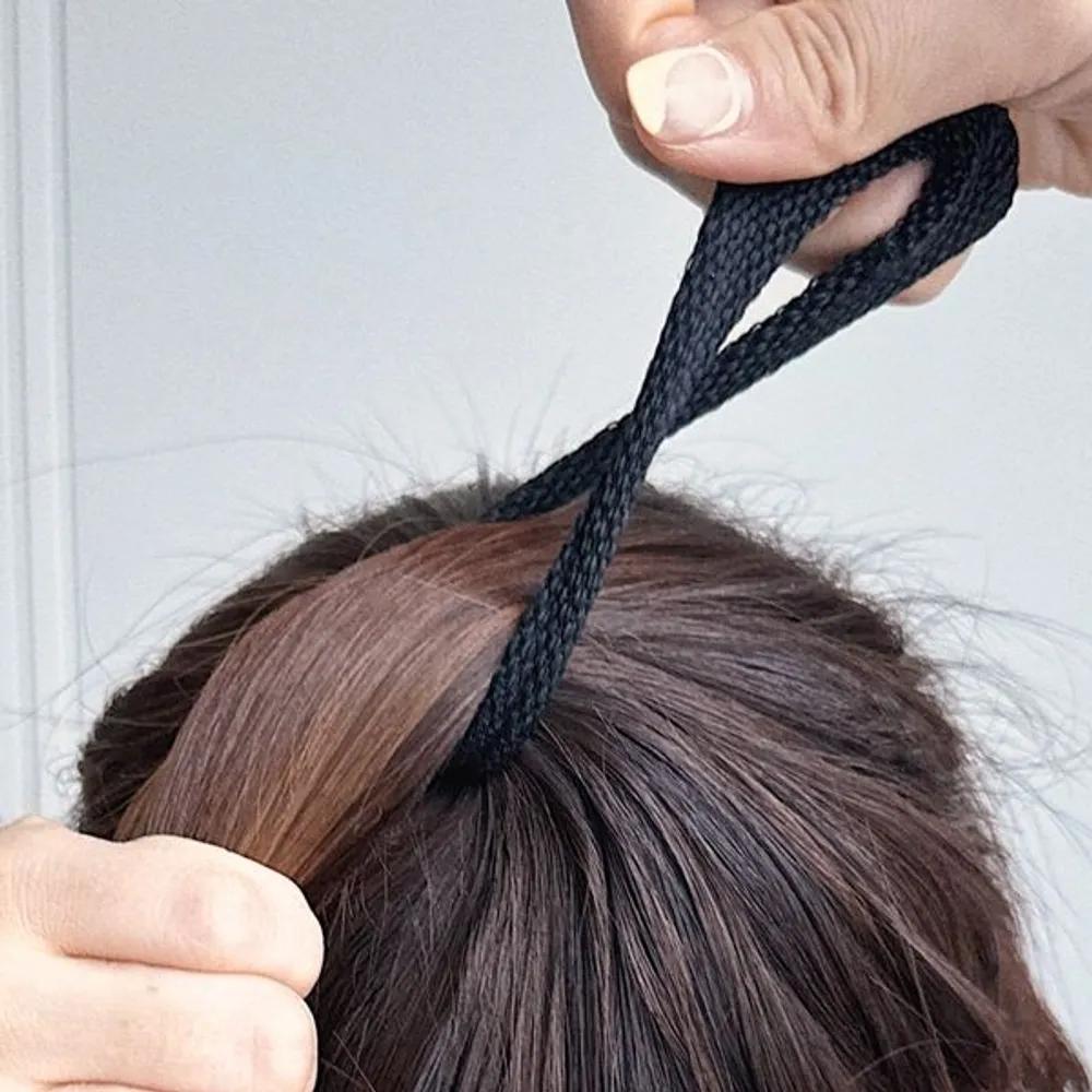 Italian Black Hair Tie Collection Ultra Fix A