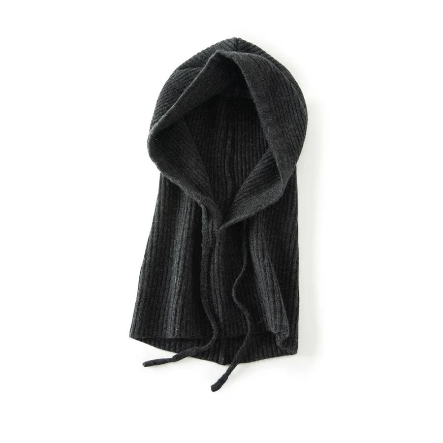 Wol Kasjmier Gebreide Capuchonmuts Sjaal Elegante Hoeden Mutsen Dames Heren Winter Nekverwarming Balaclava Hoofddeksels Petten Unisex 4 Nieuwe Kleuren