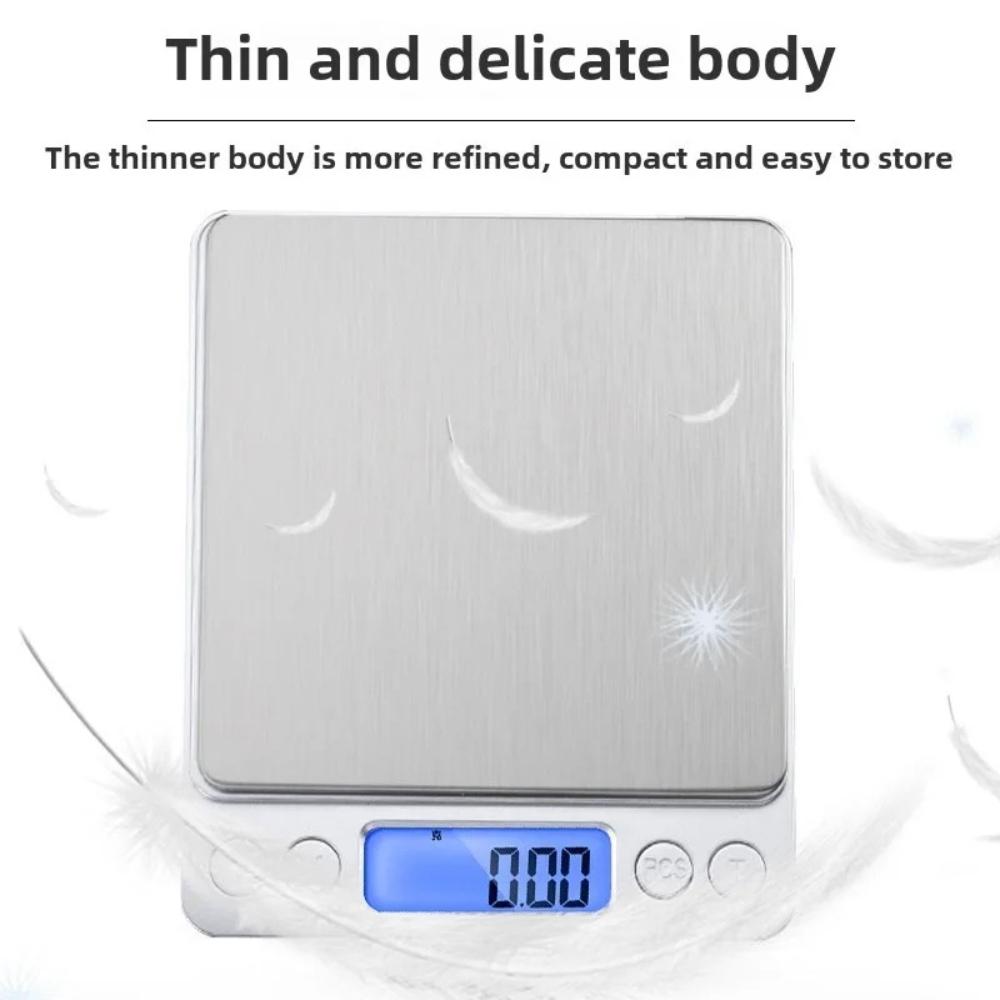 High Precision Electronic Digital Kitchen Scale Professional Coffee Weight Balance for Baking Measuring Kitchen Gadgets