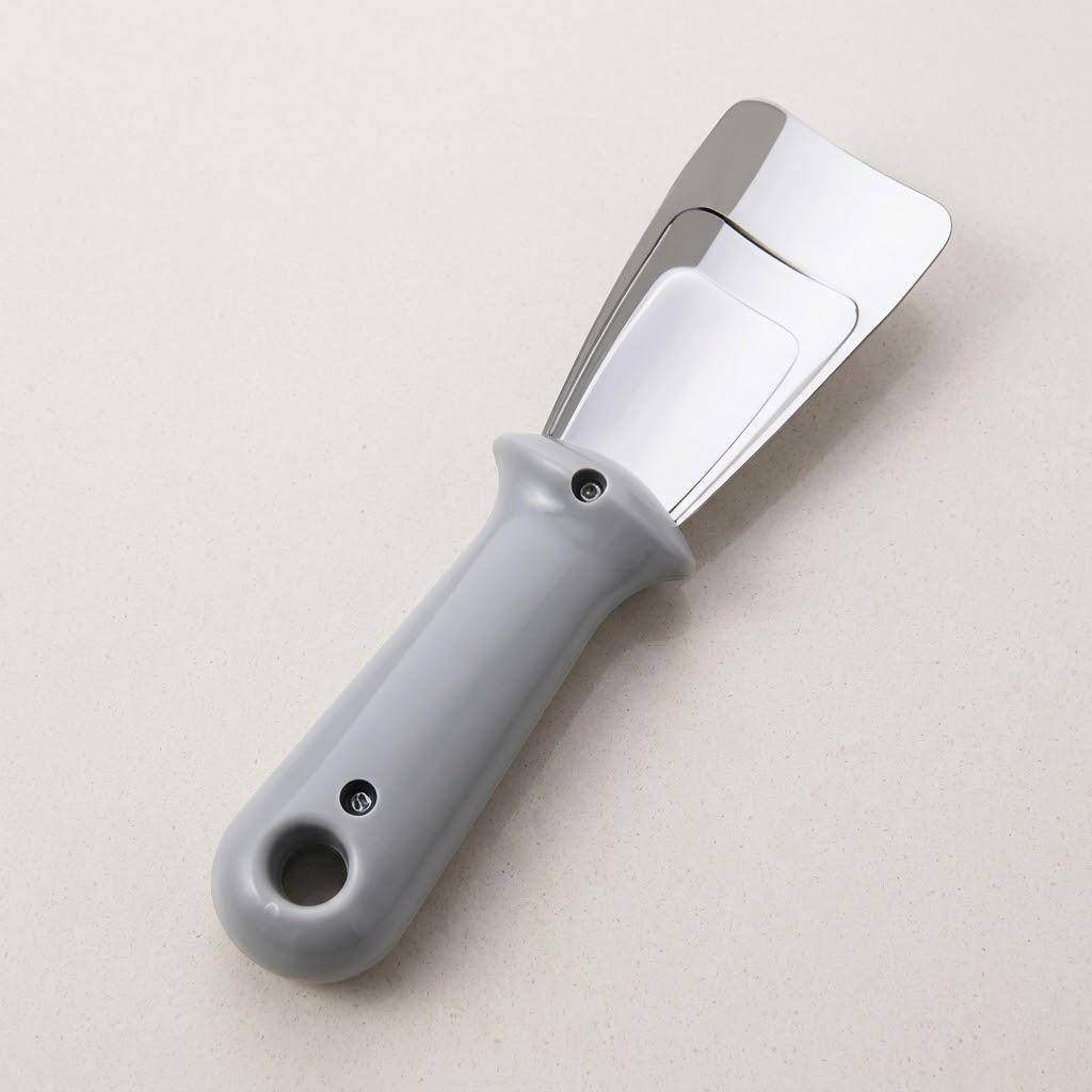 

Stainless Steel Deicing Shovel Kitchen Gadget Ice Removal Tool Freezer Scraper Refrigerator Defrosting Multiuse Kitchen Tool серый