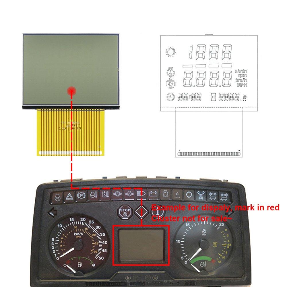 LCD Display Instrument Cluster Repair For Massey Ferguson For 6320SE