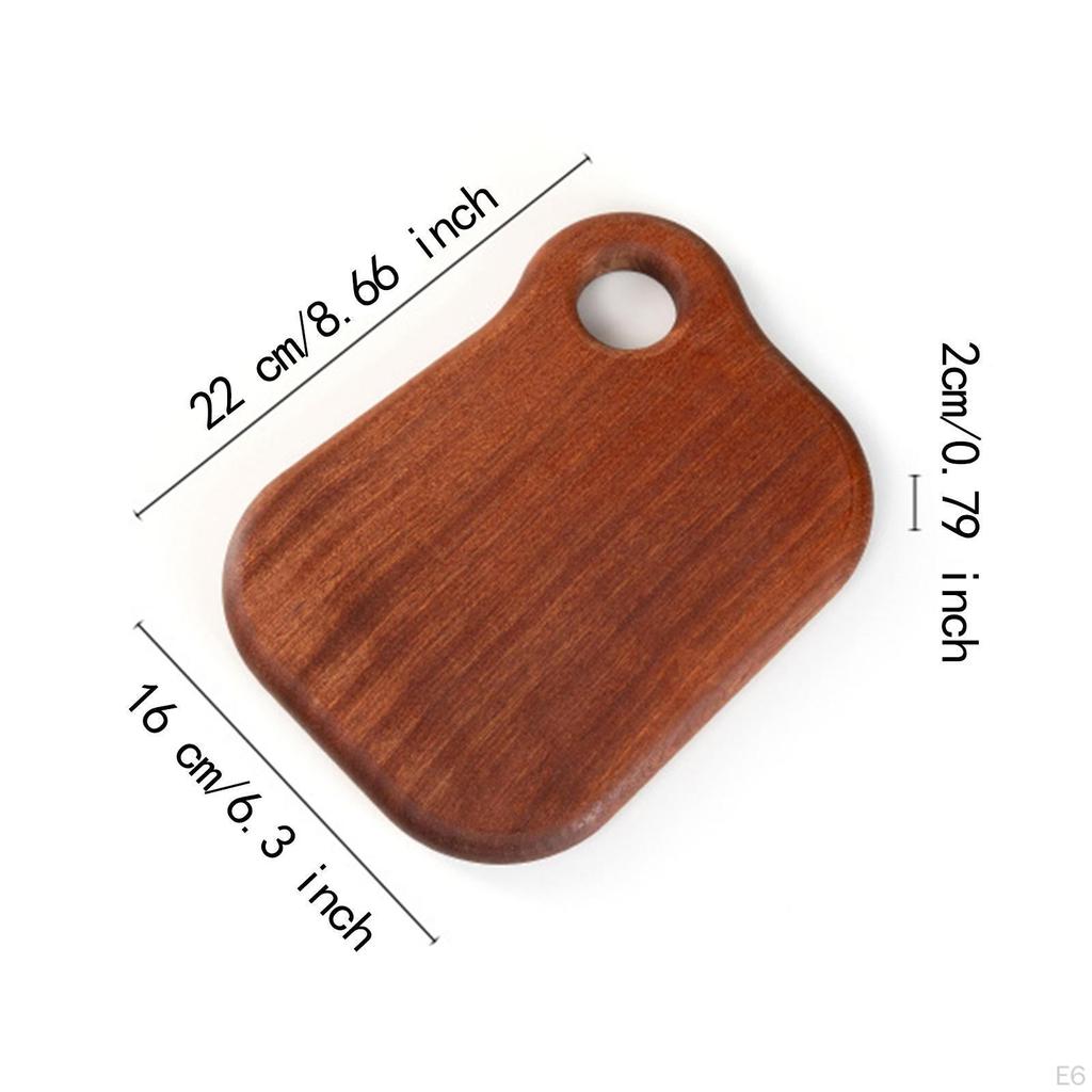 Skärbräda i trä Ostserveringsbräda, Matbricka, Skärblock Liten Bröd