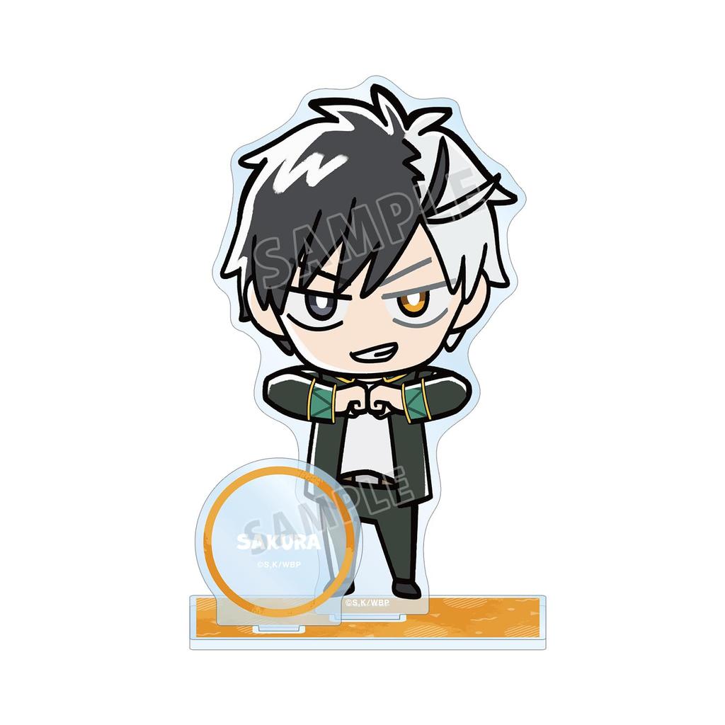 TV Anime "WIND BREAKER" Sakura Haruka Chibi Character Big Acrylic Stand with Parts