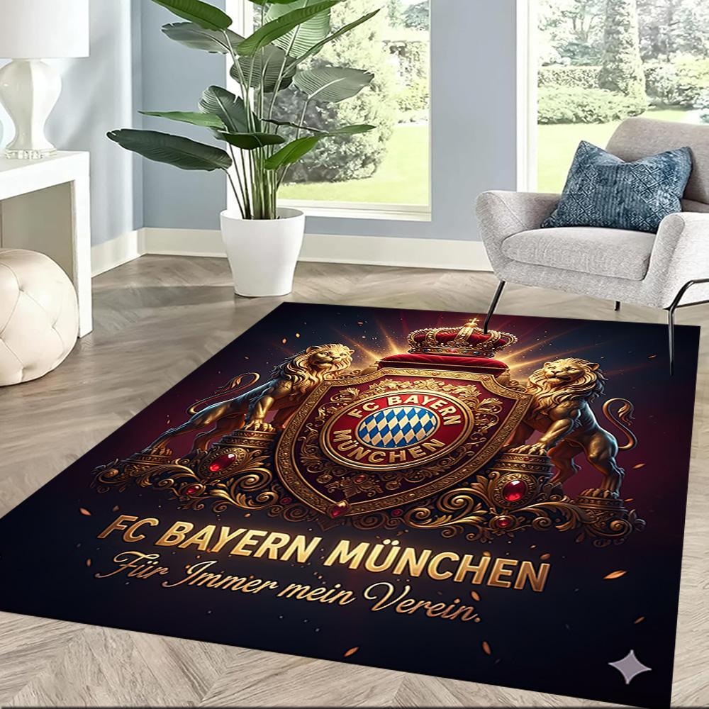 Champion Fc Bayern München Square rugs are a great choice for living rooms, bedrooms, home décor, and as gifts.