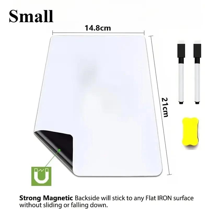 Erasable flexible label refrigerator magnet whiteboard dry wiping board refrigerator sticker kitchen memo grocery list A3/A4/A5