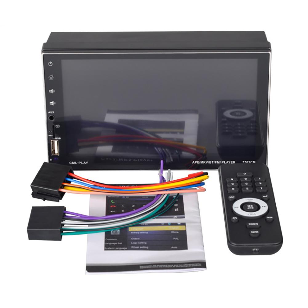 Car Multimedia Player Auto-radio  7" Touch Screen Video MP5 Player Auto Radio Backup Camera
