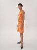 Bemon Jacquard Knit Dress_Orange