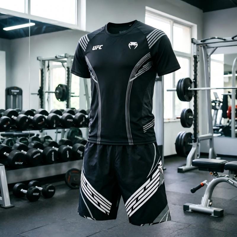 Uniforme da Allenamento per Arti Marziali per Bambini Boxe Muay Thai MMA Karate Leggero Palestra Abbigliamento Sport da Combattimento