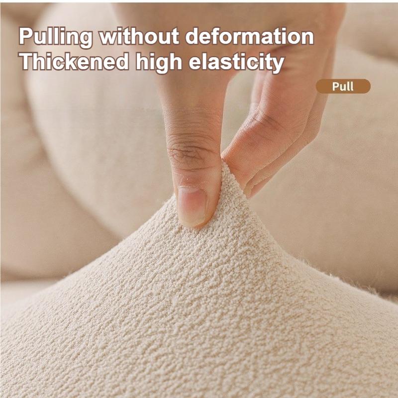 Chenille Fabric Thicken Elastic Sofa Cover 1/2/3/4 Seater Couch Covers For Living Room Furniture Protector Slipcover Removable
