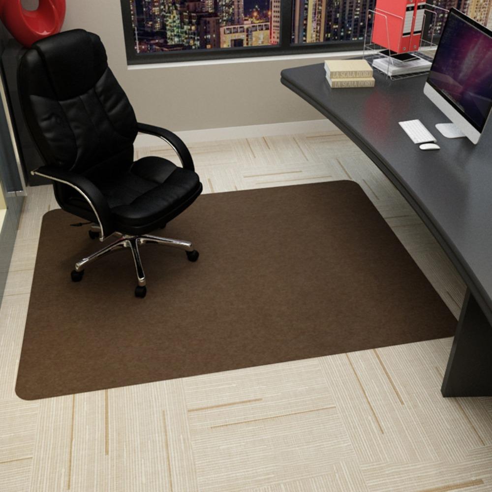 Self-adhesive Office Chair Mat Non Adhesive Rolling Wheelchair Carpet  Home Office