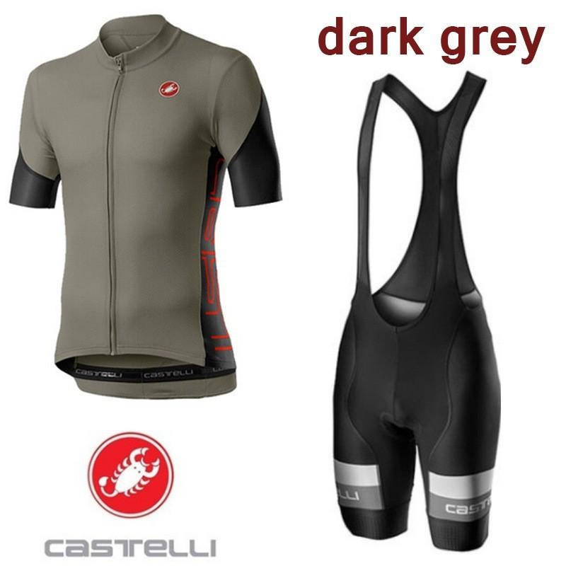 Summer New Cycling Suit Short-sleeved Suit Road Mountain Bike Shirt Quick-drying Breathable Cycling Shorts Men's