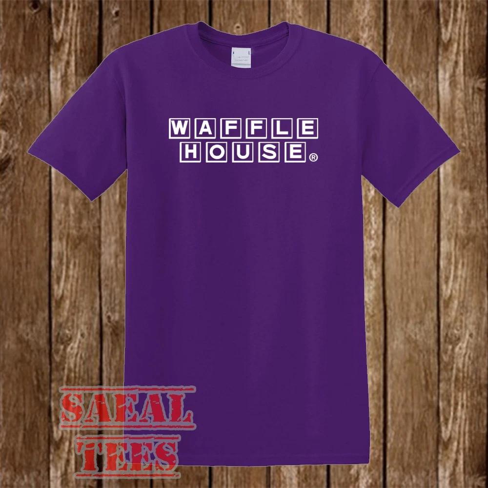 Waffle House Retro Restaurant Men s Purple Size S-5XL L