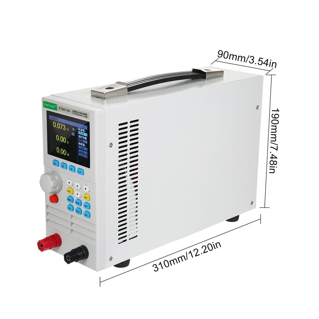 East Tester ET5411A+ Programmable Single-channel DC Electronic Load 500V 15A 400W Single Channel DC