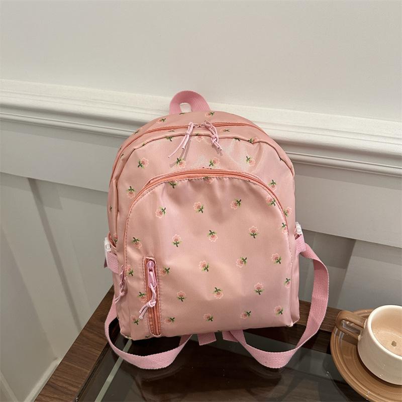 

Милый рюкзак инс ниша японская и корейская версия для учеников начальной школы школьный рюкзак с принтом 2025 новый маленький свежий рюкзак розовый