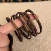 Korean Retro Leopard Print High Elasticity Hair Tie Band