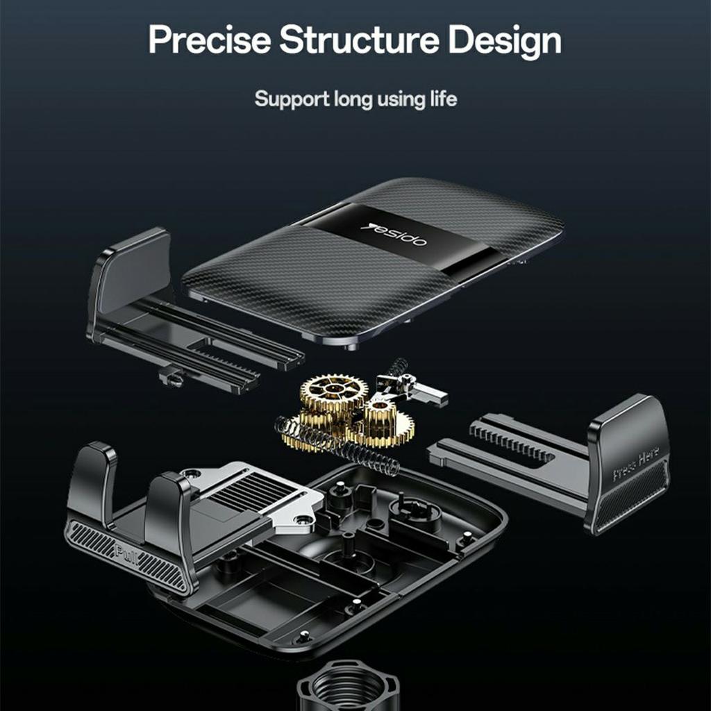 YESIDO C275 Auto Armaturenbrett Halterung Saugnapf Basis LKW Handyhalter Halterung für 4.7-7.2 Handys