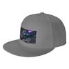 Fashion Carl Up Flat Brim Sun Hat  Simple And Stylish Sun Visor Cap
