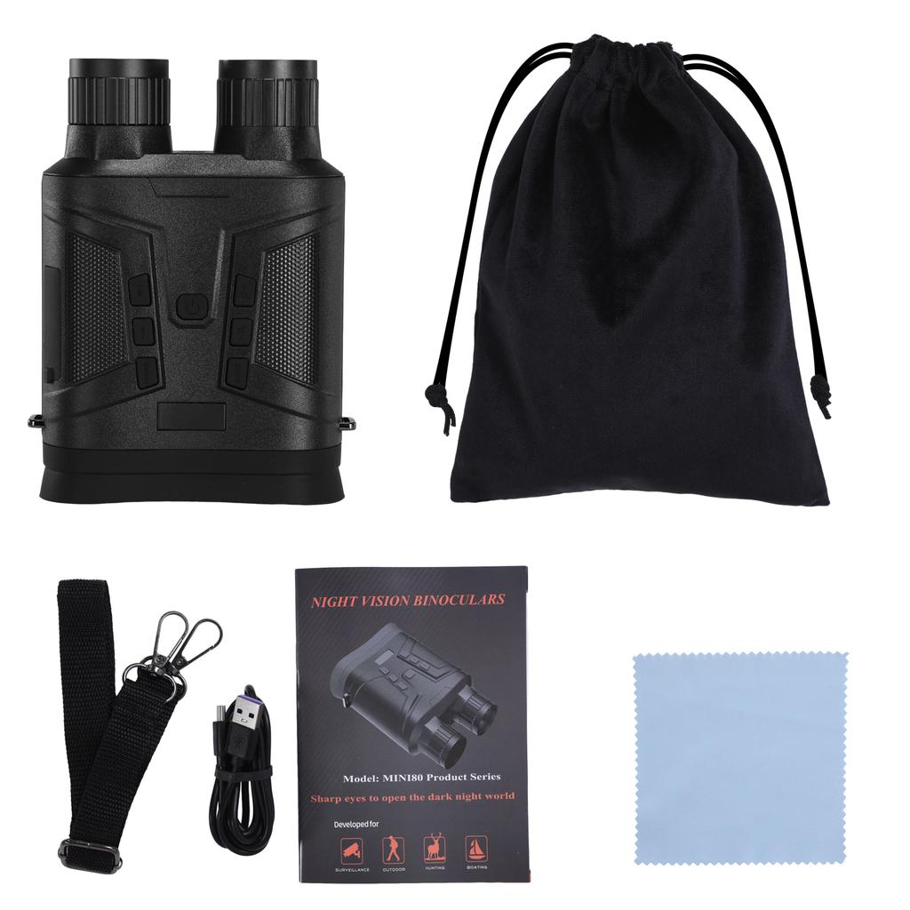 4K High-Definition Telescope with 6000mAh Battery Night Sight Binoculars 3In LCD Screen Binoculars for Men Husband Dad