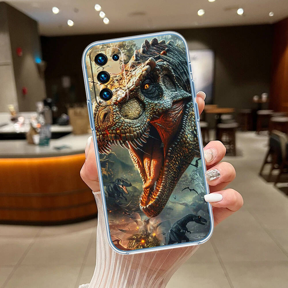 Dinosaur Phone Case for Motorola G14 G15 G24 G30 G31 G32 G34 G41 G42 G51 G52 G50 G60S G60 G62 G72 G71 G73 G84 G85 G200 E32