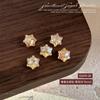 Christmas Snowflake Nail Drill Decoration Super Sparkling Large Small Crystal Powder Shaped Versatile Series