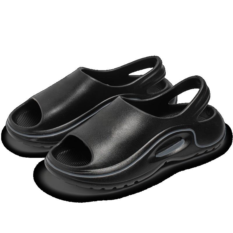 Fashion Summer New Fashion Comfortable Men's Sandals Breathable Soft Non-slip Flat Men's Shoes Indoor Outdoor Beach Sandals Men Slippers