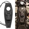 Motorcycle Front Black Leather Oil Fuel Tank Cover Storage Bag For Harley Sportster Iron XL 883 1200 Forty Eight