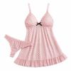 Transparent Sheer Nightwear Skirt Mesh Women's Pajamas Home Wear Sleeveless Nightgown  Honeymoon