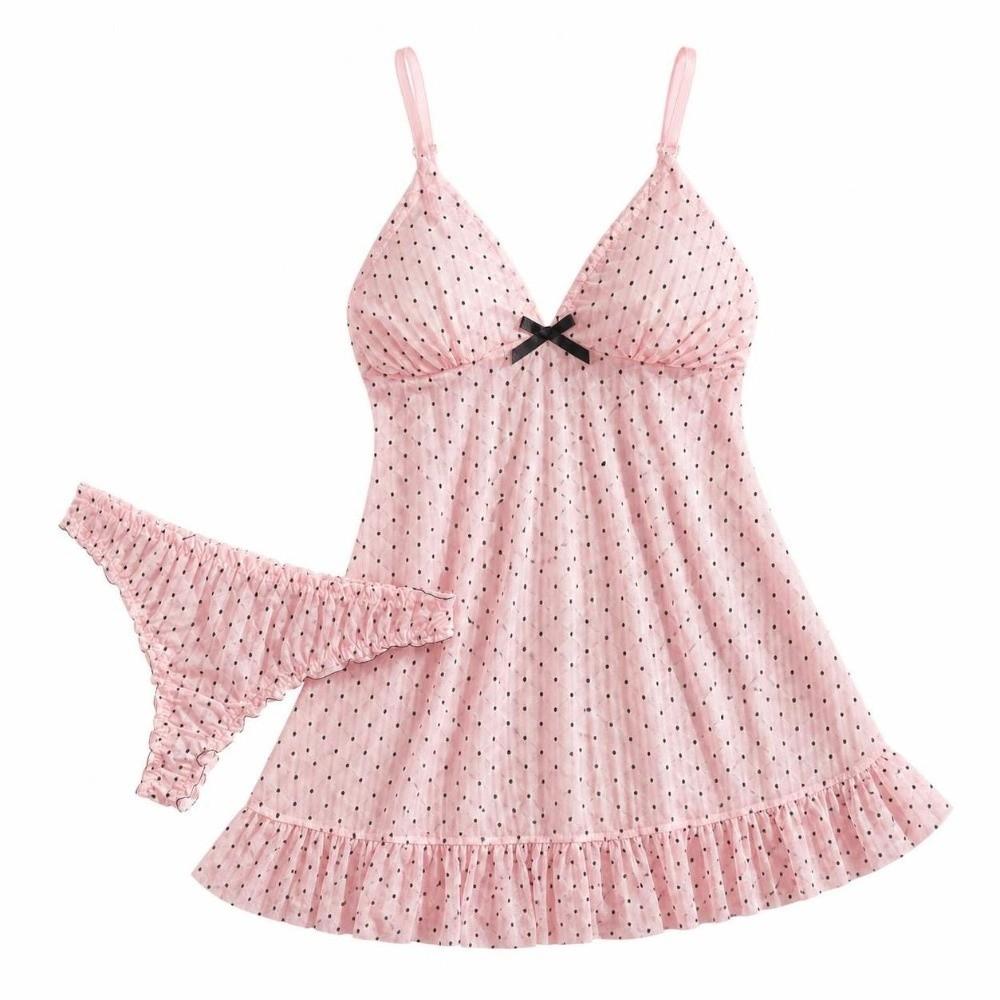 Transparent Sheer Nightwear Skirt Mesh Women's Pajamas Home Wear Sleeveless Nightgown Honeymoon