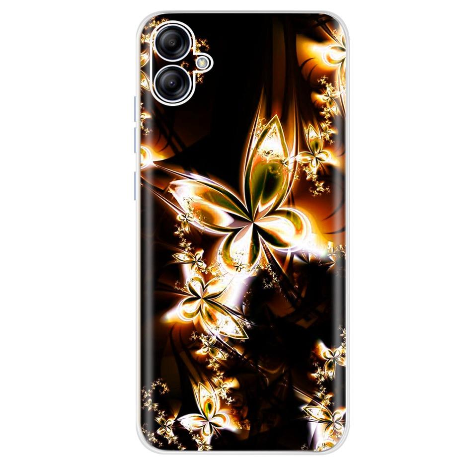 For Samsung Galaxy A04e A04 A04S 2022 Cute Printing Phone Case For SamsungA04 A 04 04e SM-A042F A045F Soft Silicone TPU Cases