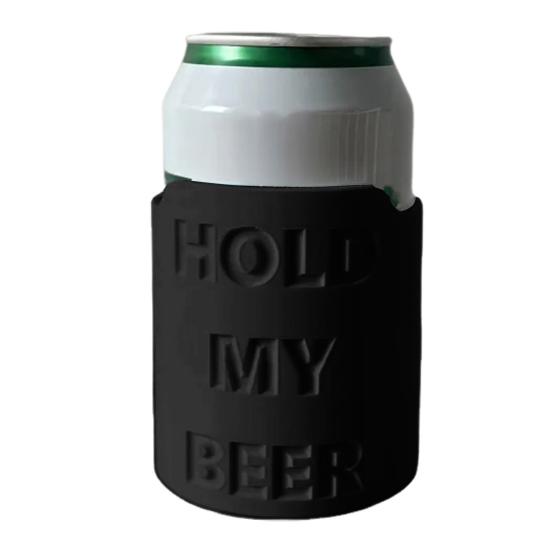 Portable Beer Holder Clip-on Can Holder on Belt Single Can Hanger Insulated Drink Holder for Men Beer Lovers BBQ Travel Camping Party