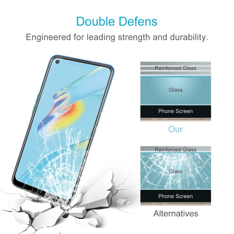 עבור OPPO A54 0.26 מ"מ 9H 2.5D סרט זכוכית מחוסמת