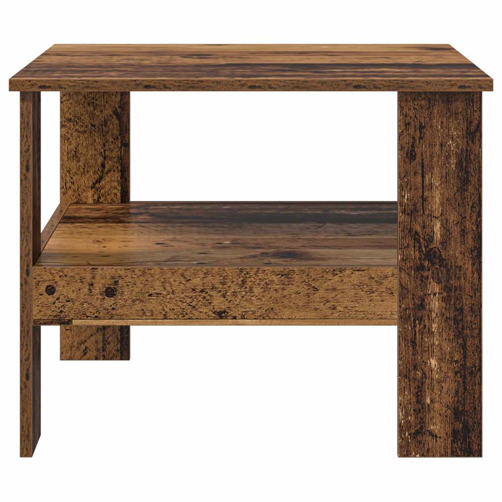 Coffee Table Reclaimed Wood Look 57 x 55 x 45 cm Engineered Wood